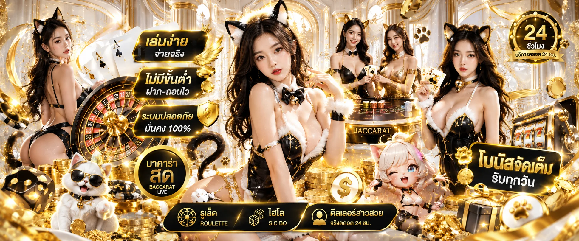 คาสิโนออนไลน์ SORA88 บาคาร่าสด รูเล็ต ดีลเลอร์จริง